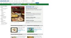 Desktop Screenshot of placemats.com